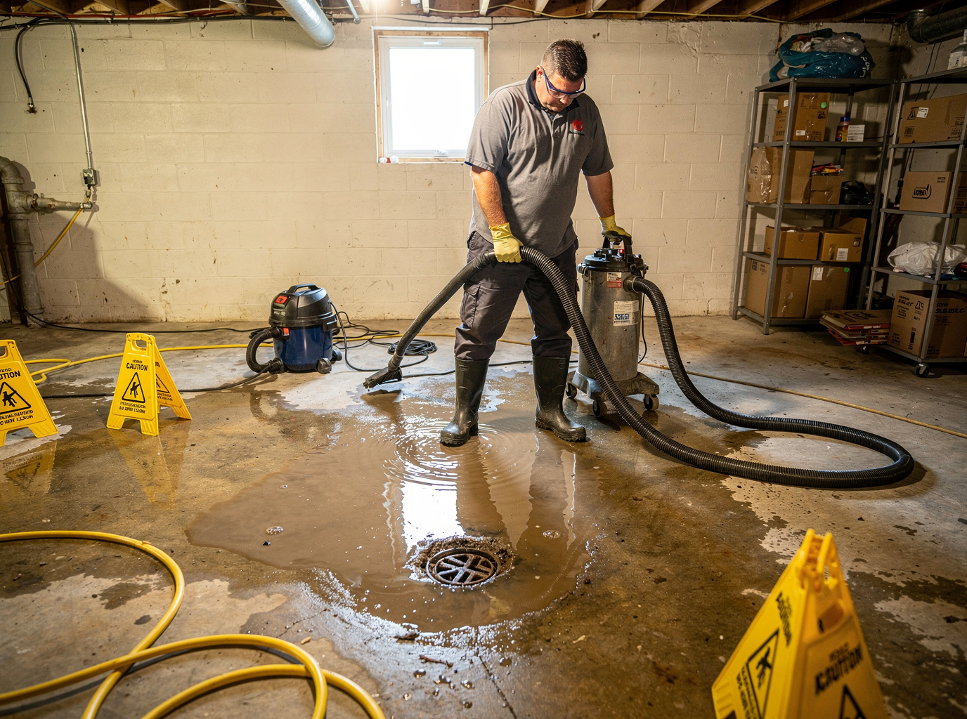 Emergency Basement Water Removal in Decorah, IA, IA