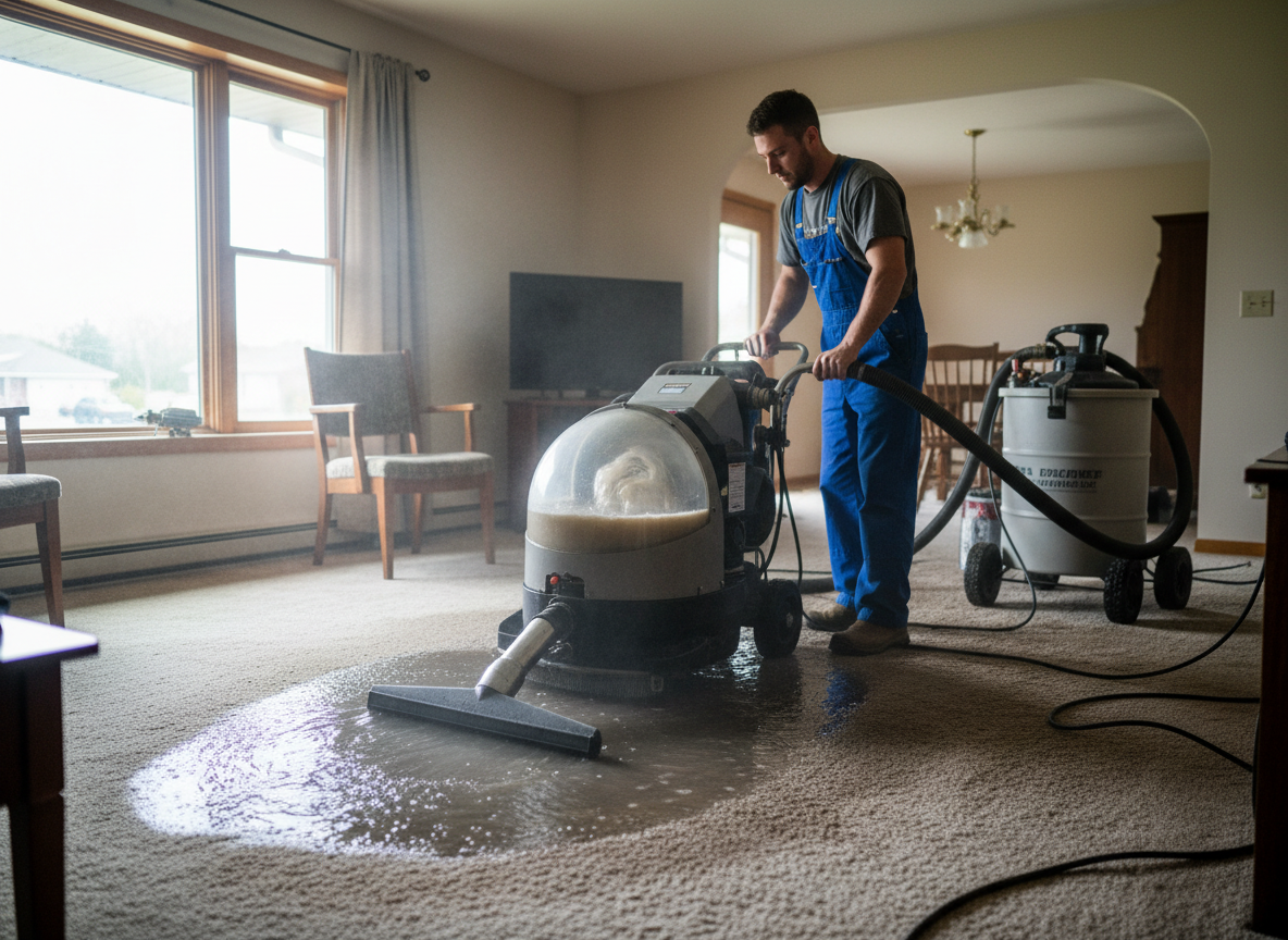 Basement Water Removal in Clive, IA